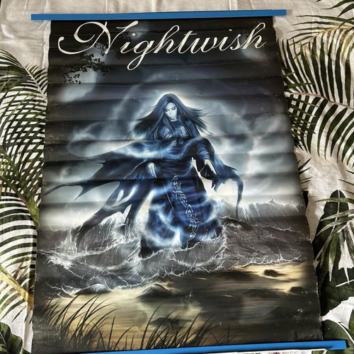 Nightwish poster used with fold marks
