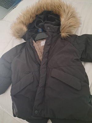 Zara winter jacket 18-24 months like new