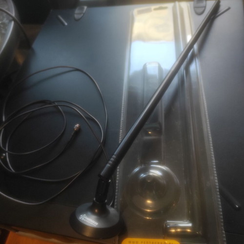 Pentagram Wi-Fi antenna 12dBi omnidirectional with magnetic base and 2m cable