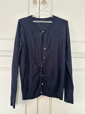 Calliope navy blue small cardigan new