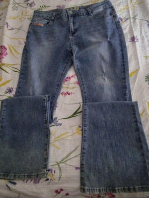 Kazi Jeans women's blue elastic jeans XL like new