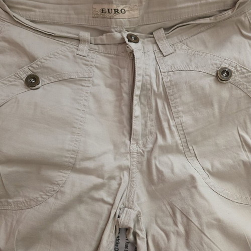 Summer beige bermuda shorts like new, small/medium