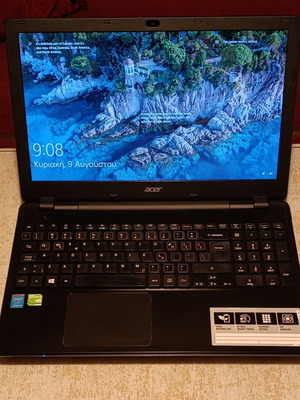 Acer Aspire E5-572G laptop used, i3-4000M, 8GB RAM, 120GB SSD, Nvidia 840M