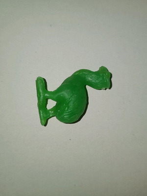 Rubber figure 80S used