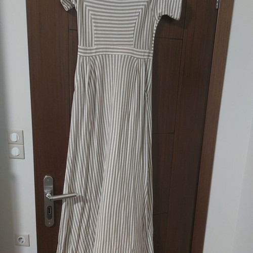 Φόρεμα Madame Shou Shou με ανοιχτή πλάτη, σαν καινούργιο, βαμβακερό με δαντέλα