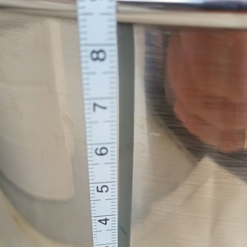 Pressure cooker 10 liters used, missing one handle