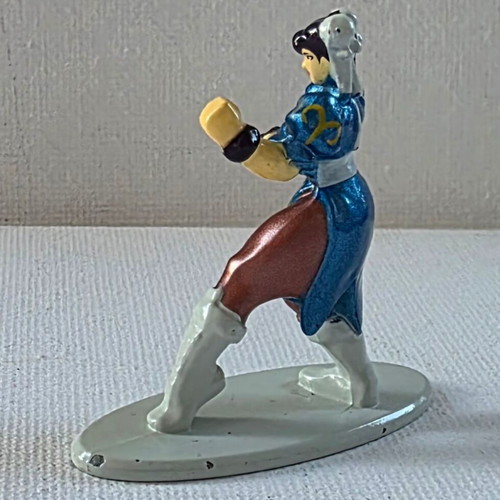 Chun-Li Street Fighter Nano Metalfigs metal miniature 4cm