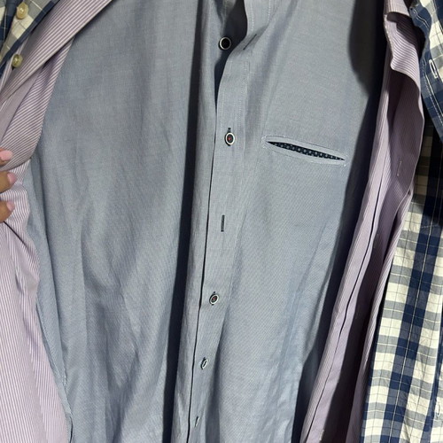 Men's dress shirts used, pack of 3, size XXL