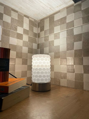 BubbleGlow Lamp shade new 3D printed ambient light