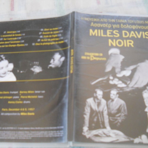 Miles Davis Noir CD album used, jazz