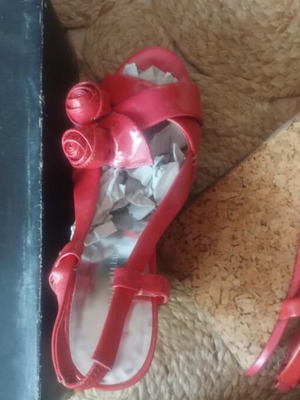 Karen Millen pink platform sandals size 37 used