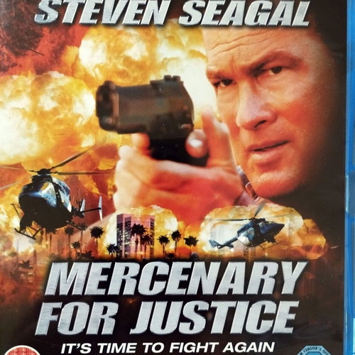 Mercenary for Justice Blu-ray like new, subtitles