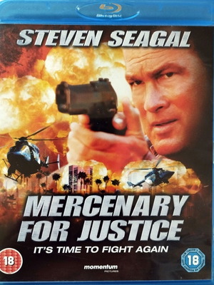 Mercenary for Justice Blu-ray like new, subtitles
