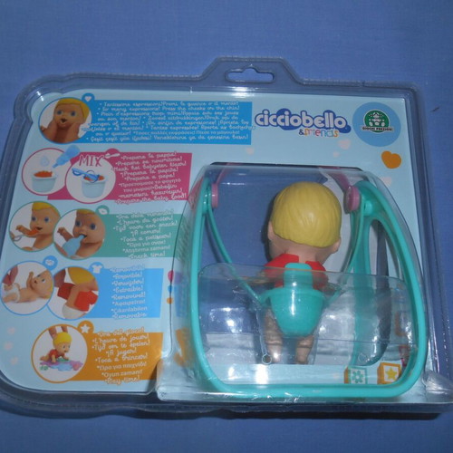 Amicicci Cicciobello Doll Food Set Blonde Baby New