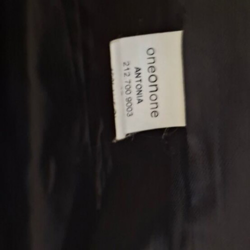 One On One women's gray wool coat used, slim fit