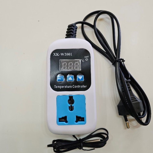 Digital Thermostat XK-W2001 New, Temperature Controller -50°C to +110°C with LCD