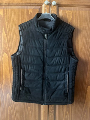 Zara men's vest used, black, size L