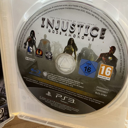 Injustice Gods Among Us Ultimate Edition PS3 game like new