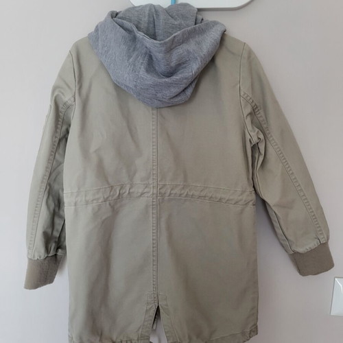 Beige jacket for boys 4-5 years new