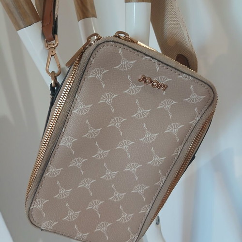Joop! Cortina shoulder bag like new, beige eco leather