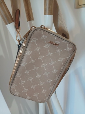 Joop! Cortina shoulder bag like new, beige eco leather