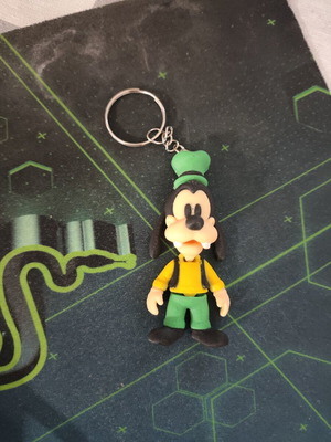 Goofy Flexi 3D printed keychain customizable colors