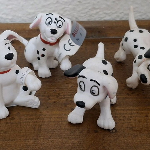 Set of 7 Disney 101 Dalmatians PVC figures like new