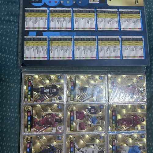 Panini Adrenaline XL FIFA 365 2023 sticker album like new, complete with 441 cards