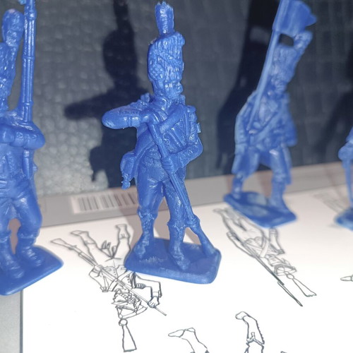 Napoleonic Wars French soldier toy soldiers 1/32