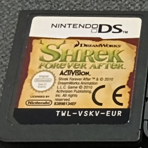 Shrek game for Nintendo DS used in very good condition