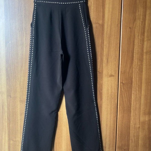 Vassia Kostara high-waisted pants with studs new, size S, black