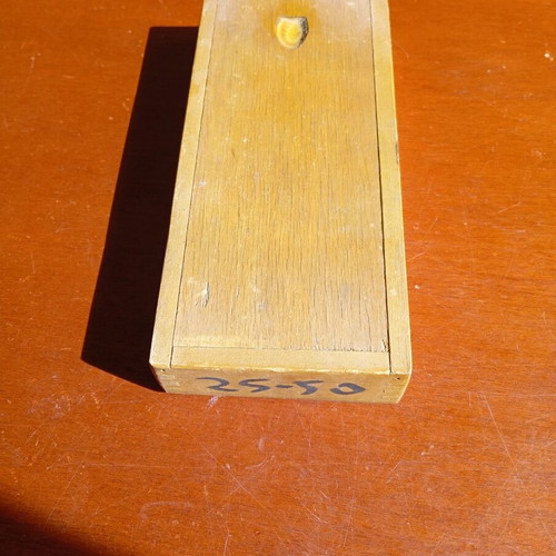 Micrometer 25-50mm like new VIS in wooden case