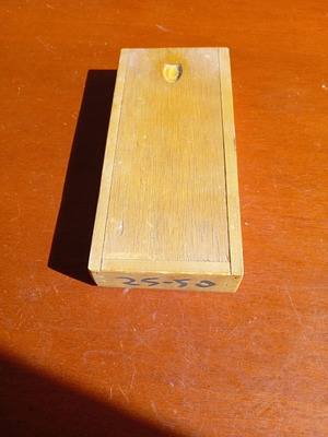 Micrometer 25-50mm like new VIS in wooden case