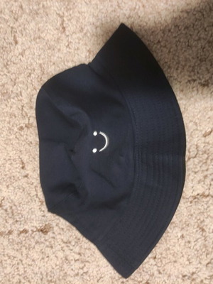 Bucket hat new, black, one size