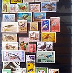  Γραμματόσημα 34 θεματικά  από 34 χώρες