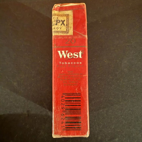 West Filter Cigarillos vintage, new, with Greek tax stamp