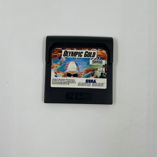 Sega Game Gear Olympic Gold cartridge used