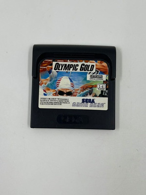 Sega Game Gear Olympic Gold cartridge used