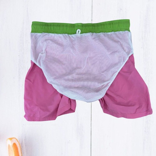 Apple men's swim shorts like new, pink, size M
