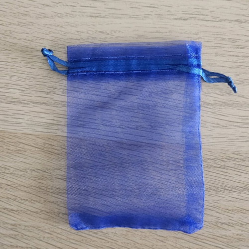 Blue electric jewelry bags new, set of 15 pieces