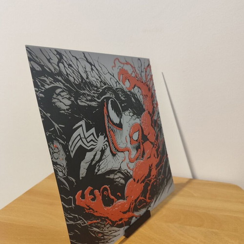 Venom VS Carnage Hueforge 3D printed embossed new
