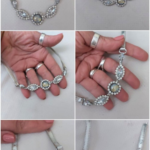 Anklet with Silver Straps Princess Model like new