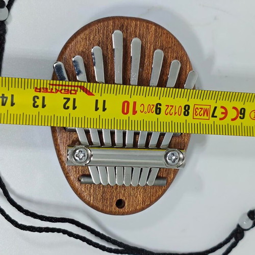Mini Kalimba 8 Keys Walnut Wood like new
