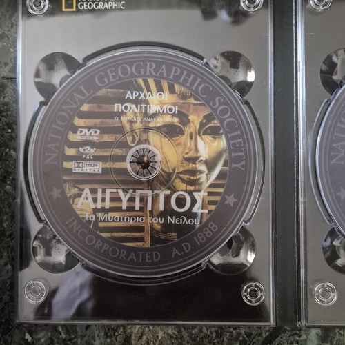 National Geographic Ancient Civilizations DVD set like new, 4 discs