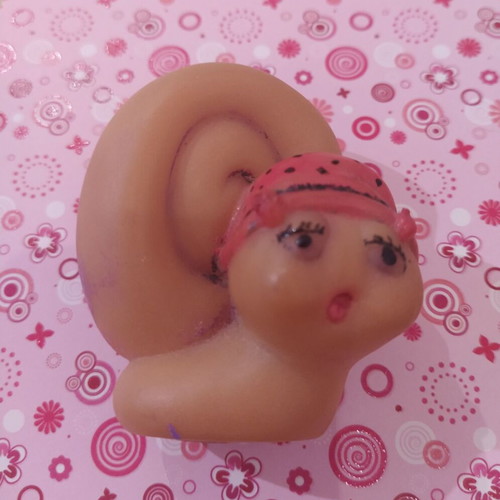 El Greco Fotinoulis vintage used snail toy from the 1980s