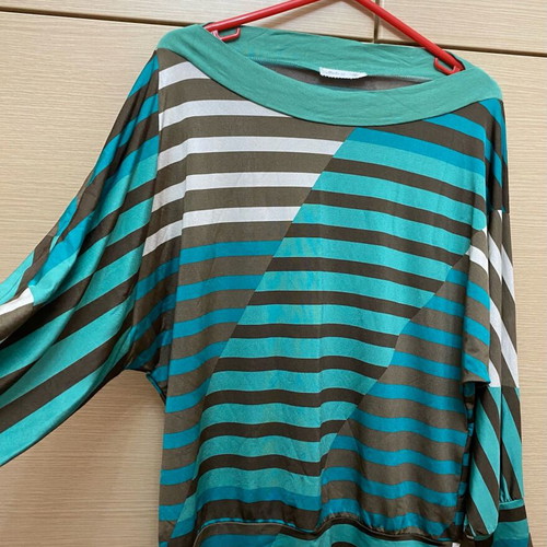Line blouse multicolored size L new