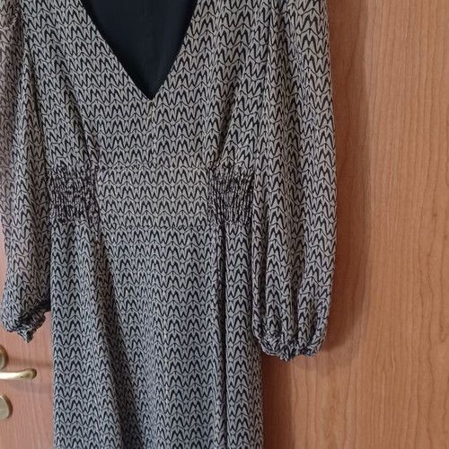 Attrattivo long dress like new, black and beige