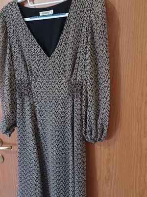 Attrattivo long dress like new, black and beige