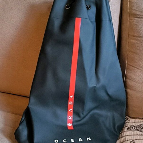 Prada backpack black like new