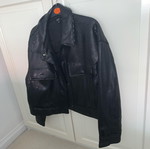 Zara sequin jacket new, black, XS